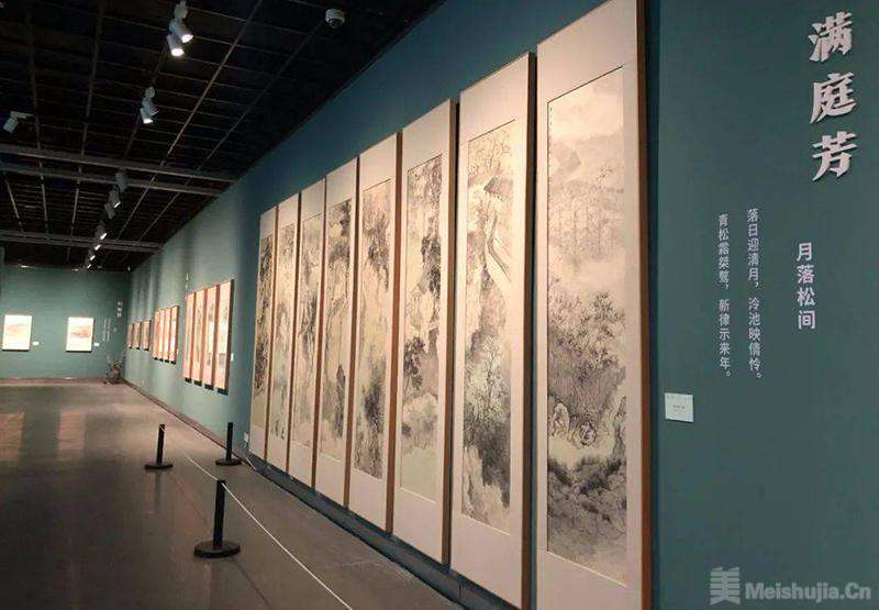 飞鸿紫砂平台，中国画展
